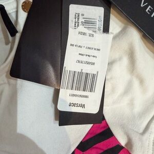 Versace Pink and Black dress for baby. Size 18mos fits like 12mos.